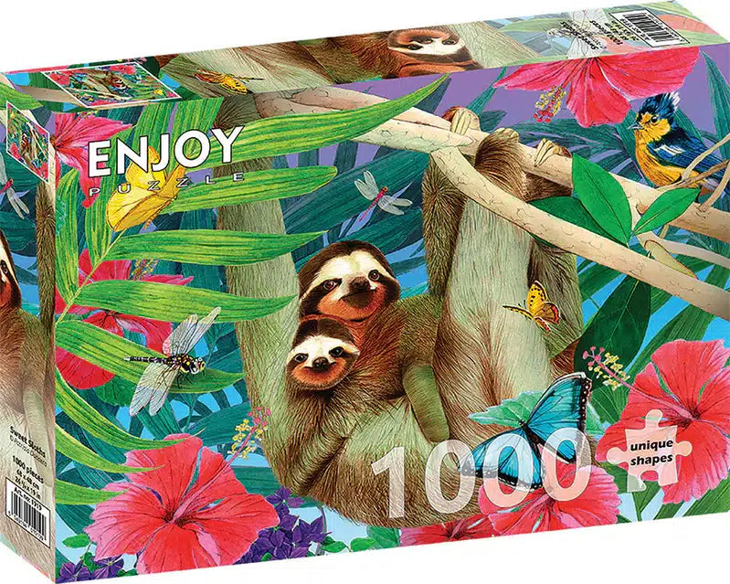 Enjoy Puzzle: Sweet Sloths image 0